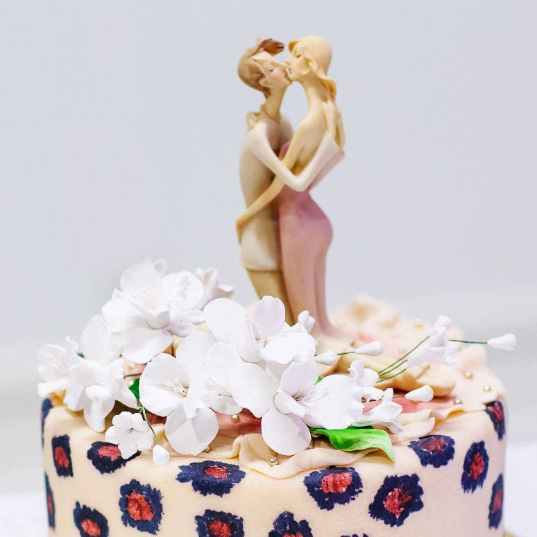 Ronde taart snijden in 6 stukken